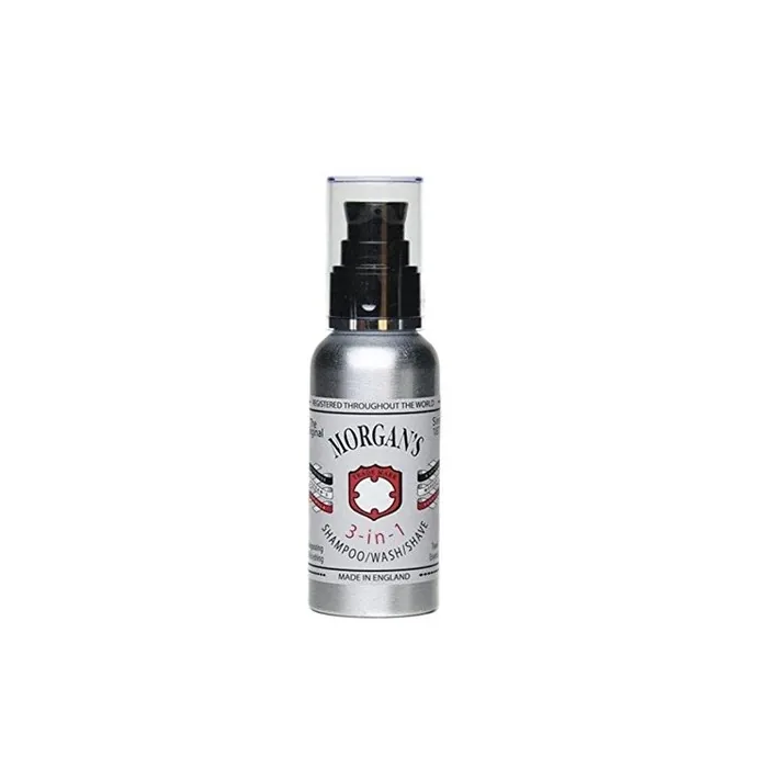 Morgan's 3-in-1 Shampoo Wash and Shave 100ml