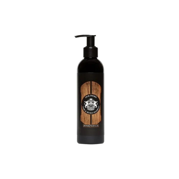 Dear Barber Hair & Beard Shampoo for Men 250ml Nourishing and Moisturising