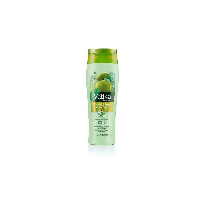 Dabur Vatika Naturals Shampoo for Women Nourish and Rejuvenate Your Natural Hair 400ml Bottle Virgin Olive
