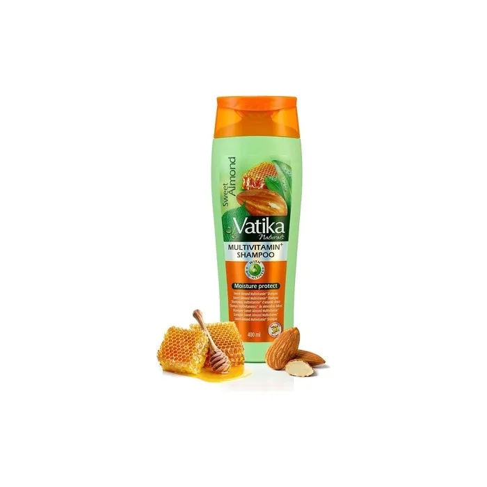 Vatika Naturals Multivitamin Enriched Almond Shampoo 400ml