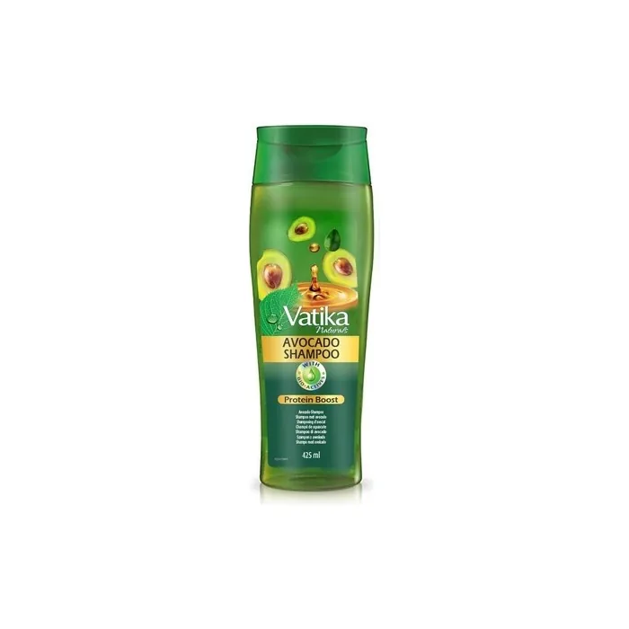 Vatika Naturals Avocado Oil Shampoo 425ml Protein Boost with Avocado and Natural Oils