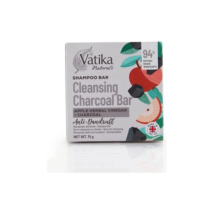 Vatika Naturals Multivitamin Enriched Anti-Dandruff Shampoo Bar 75g - Eco-Friendly and Suitable for All Hair Types
