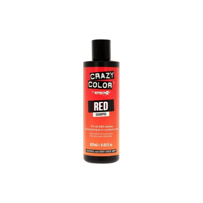 Crazy Color Vibrant Color Shampoo Red 8.45 oz