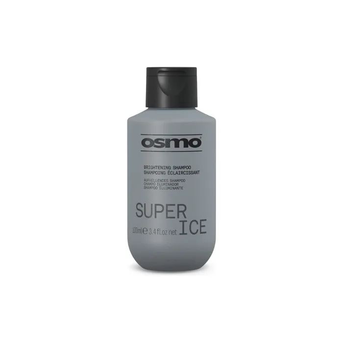 Osmo Super Ice Shampoo with Black Pigment for Brightening Blonde Hair