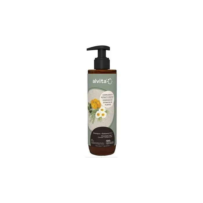 Alvita 2 in 1 Shampoo and Conditioner 400ml