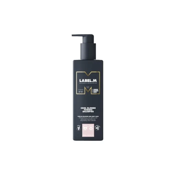 LABEL.M Cool Blonde Toning Shampoo 300ml