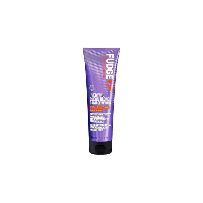 Fudge Shampoo Everyday Clean Blonde Damage Rewind Hair Care