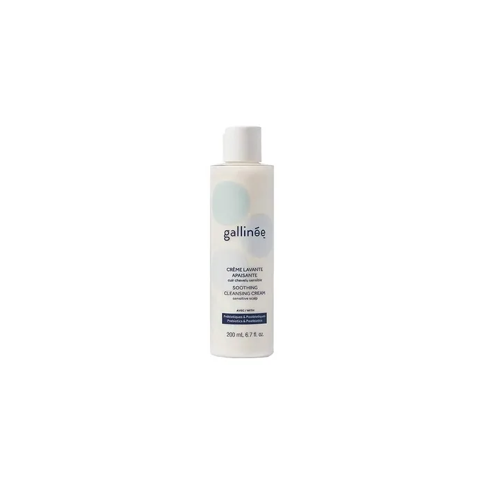 Gallinée Soothing Cleansing Cream Gentle Non-Foaming Natural Shampoo for All Hair Types 200ml