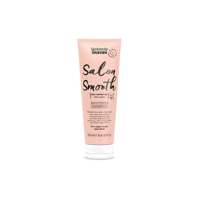 Umberto Giannini Smooth Shampoo with Avocado Oil Defrizz and Hydrate Vegan Cruelty Free Salon Smooth Haircare