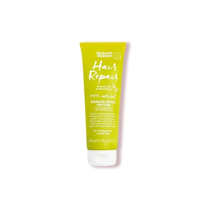 Umberto Giannini Hair Repair Shampoo for Dry and Damaged Hair Vegan and Cruelty Free 250ml