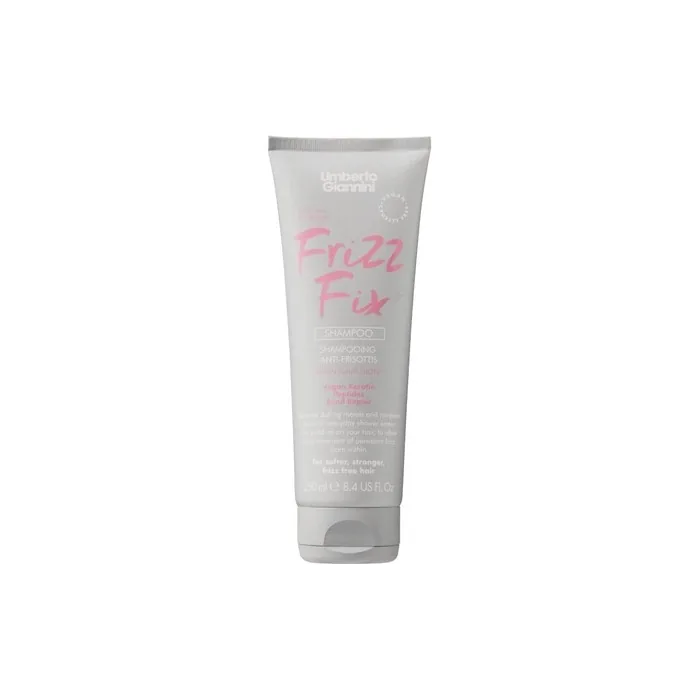 Umberto Giannini Frizz Fix Shampoo for Dry & Damaged Hair with Vegan Keratin Bond Repair 250ml