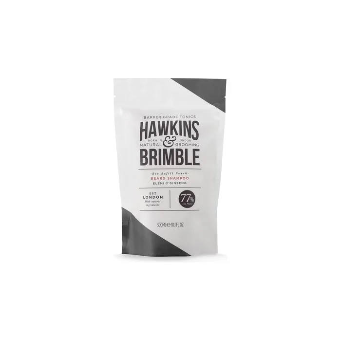 Hawkins & Brimble Beard Shampoo Refill Pouch 10.1 fl oz