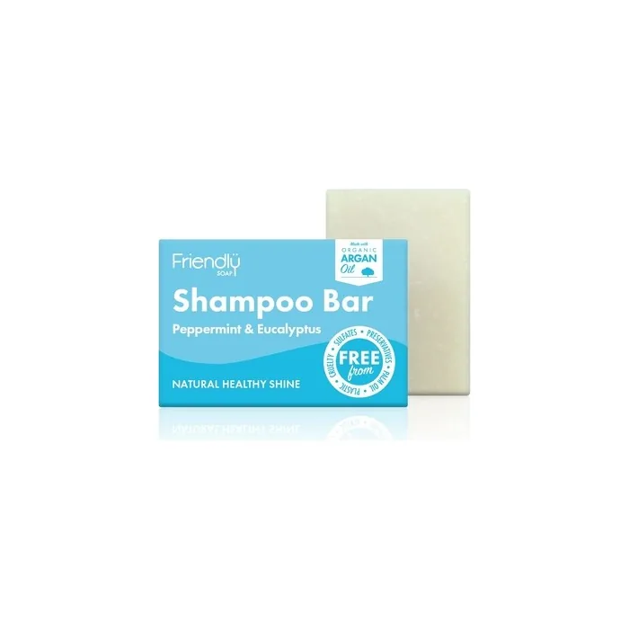 Friendly Soap Peppermint and Eucalyptus Shampoo Bar 0.1kg