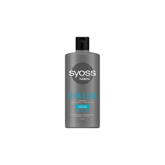 Syoss Men Clean & Cool Shampoo 440ml