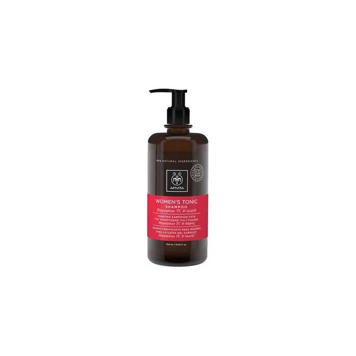 Apivita Womens Tonic Shampoo With Hippophae Tc And Laurel 500Ml