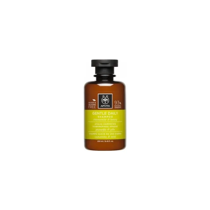 Apivita Shampoo For Frequent Use With Chamomile And Honey 250ml