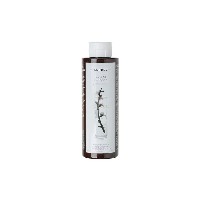 Korres Almond and Linseed Shampoo for Dry/Damaged Hair 250ml