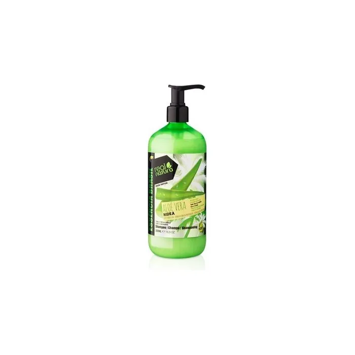 Real Natura Shampoo Without Salt Aloe Vera Hydrating 500ml