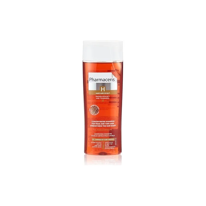 Pharmaceris H Keratineum Concentrated Shampoo for Weak and Thin Hair 250ml