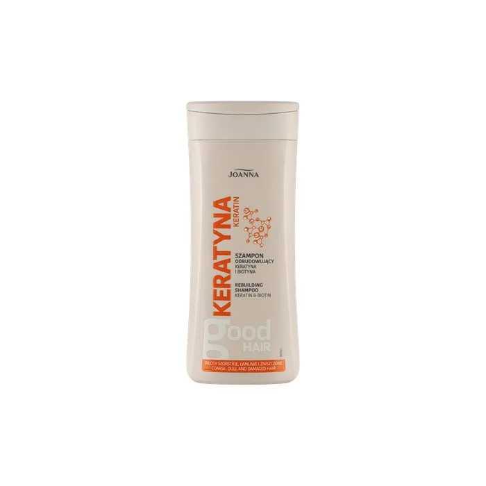 Joanna Keratin Shampoo for Rough Damaged Brittle Hair 200ml