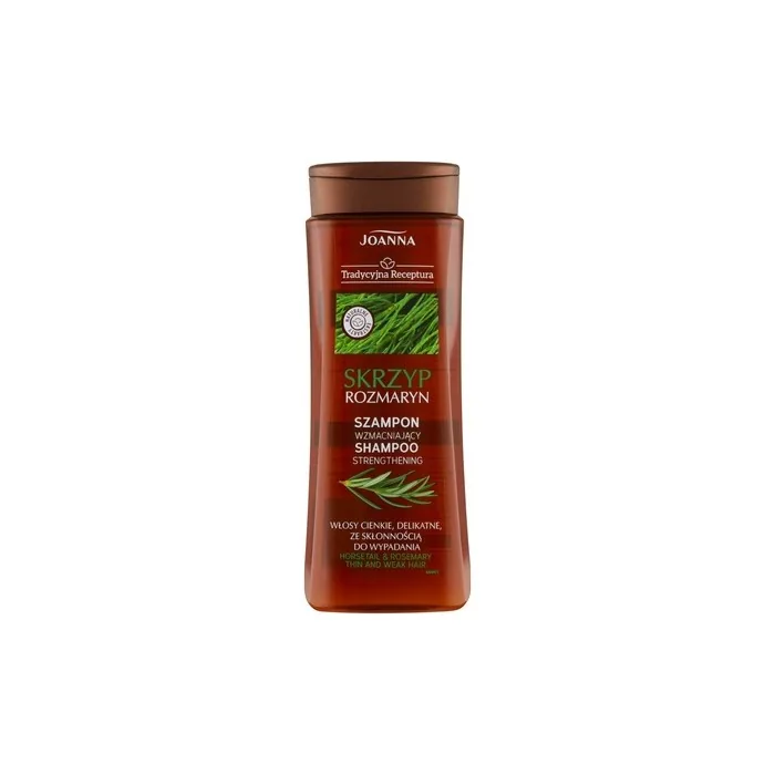 Joanna Traditional Recipe Strengthening Shampoo For Thin & Weak Hair With Horsetail & Rosemary 300g