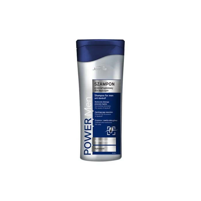 Joanna Power Men Specialized Anti-Dandruff Hair Shampoo for Men 200ml - NEW
