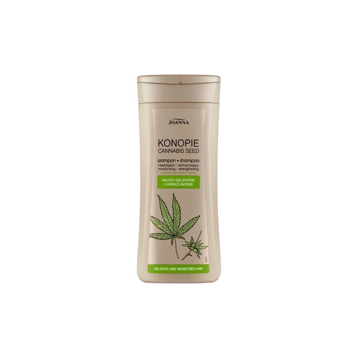 Joanna Hemp Moisturizing And Strengthening Shampoo For Delicate And Sensitive Hair 200ml