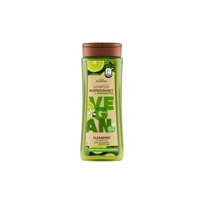 Joanna Vegan Cleansing Shampoo With Bergamot 300ml