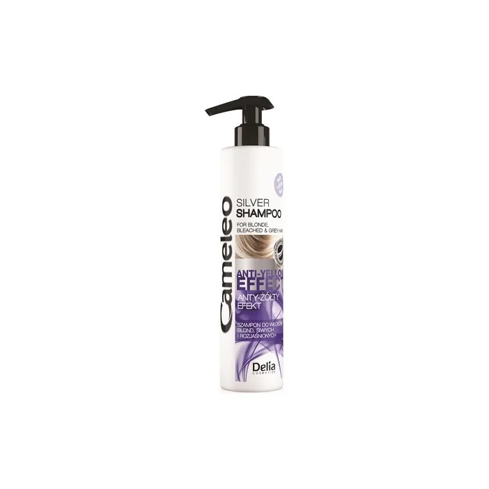 Cameleo Anti-Yellow Effect Silver Shampoo For Blonde Hair - 250ml
