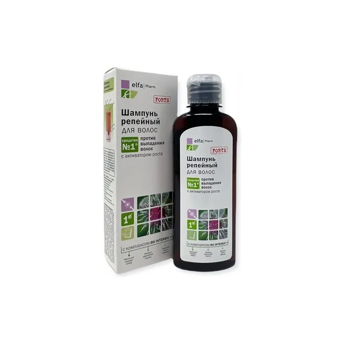 Elfa Pharm Burdock Shampoo 200ml Unscented Dye Free Unisex