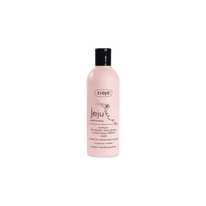 Ziaja Jeju Shampoo For Hair Mango Coconut Papaya 300ml