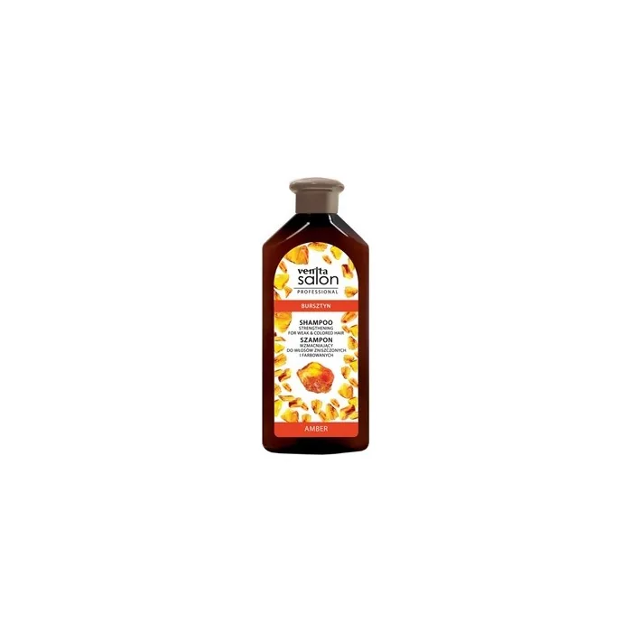 Venita Salon Professional Strengthening Shampoo For Damaged And Colored Hair Amber 500ml