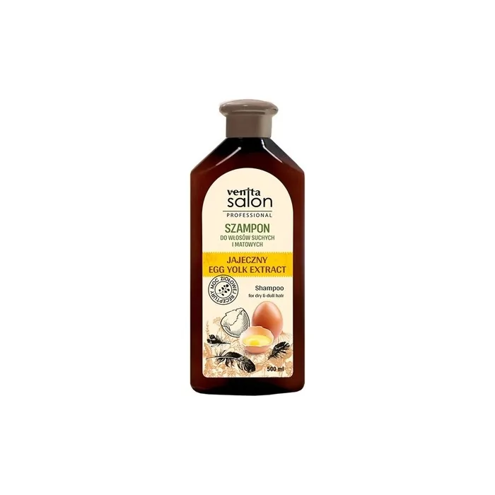 Venita Salon Professional Egg Shampoo For Dry And Dull Hair 500 Ml