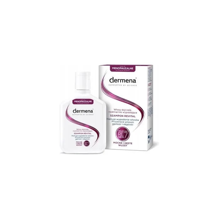 Pharmena Dermena Advanced Hair Revitalizing Shampoo For Mature & Thinning Hair - 200ml