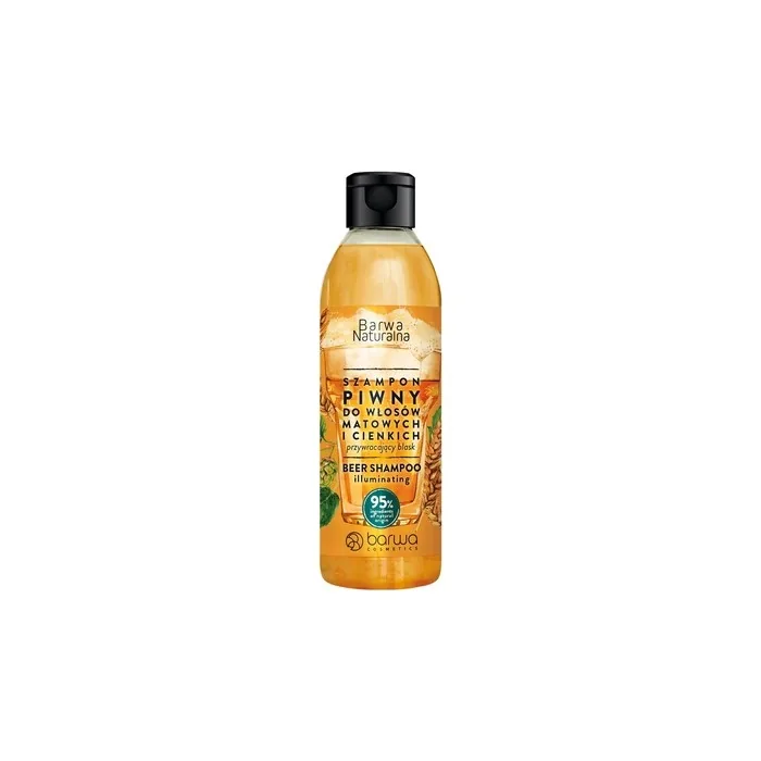 Barwa Natural Beer Shampoo For Dull And Thin Hair 300ml