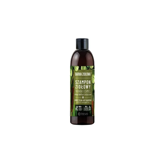 Barwa Herbal Shampoo For Brittle And Damaged Hair With Sweet Flag And Hops 250ml