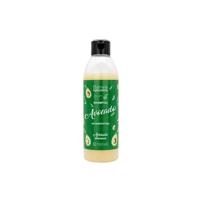Barwa Natural Regenerating Avocado Shampoo for Dry and Damaged Hair 300ml