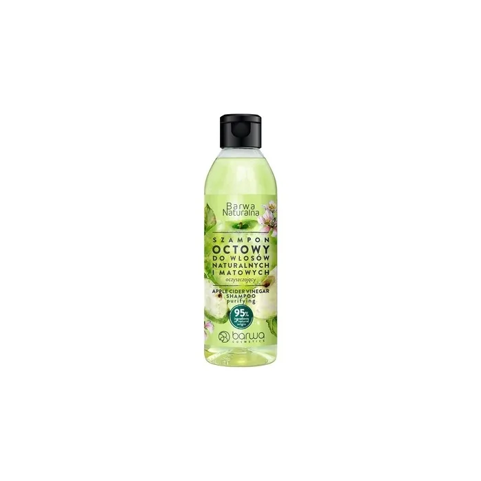 Barwa Natural Vinegar Cleansing Shampoo For Natural And Dull Hair 300ml