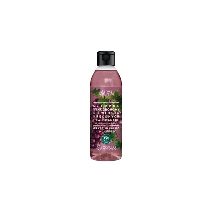 Barwa Natural Curl Enhancing Shampoo For Curly And Wavy Hair With Grape 200ml