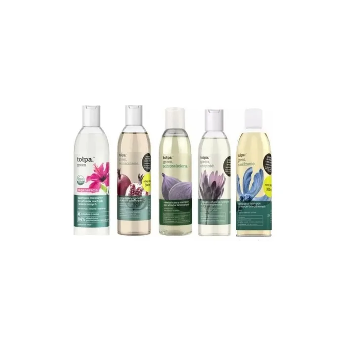 Tolpa Green Shampoo 300ml - Various Types Available