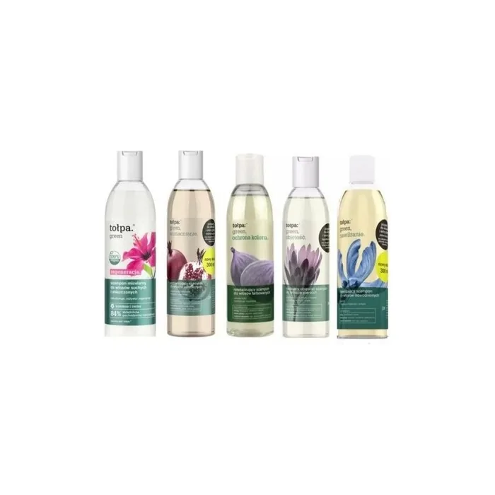 Tolpa Green Shampoo 300ml Various Types To Choose From