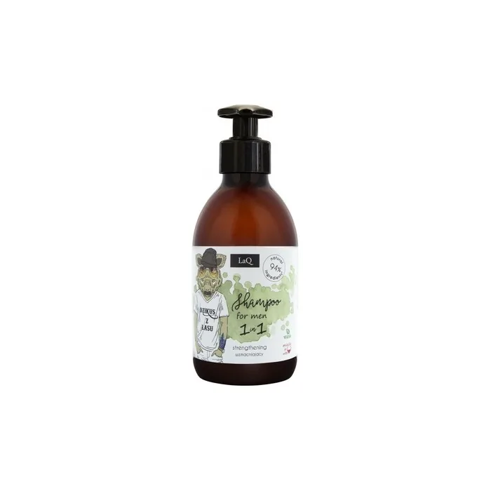 Laq Natural Shampoo With Oak Bark Extract 300ml