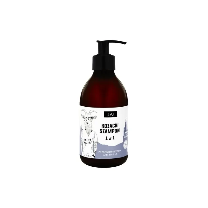 Laq Kozacki 1 In 1 Anti-Dandruff Shampoo With Tea Tree And Twelve Herb Complex - 300ml