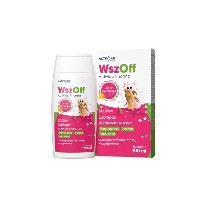 Activlab Pharma Wszoff Shampoo Against Lice 100 Ml