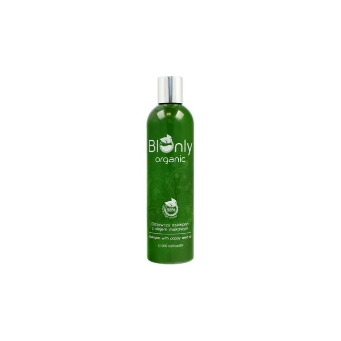 BIOnly Bio-Nutrient Shampoo with Poppy Seed Oil 300ml