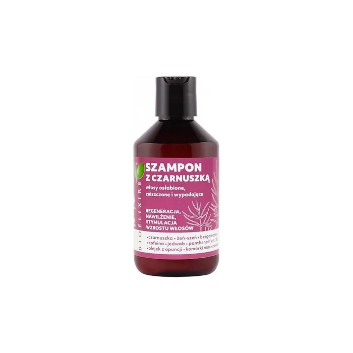 Bioelixir Shampoo With Black Cumin For Weak Damaged And Falling Hair 300ml