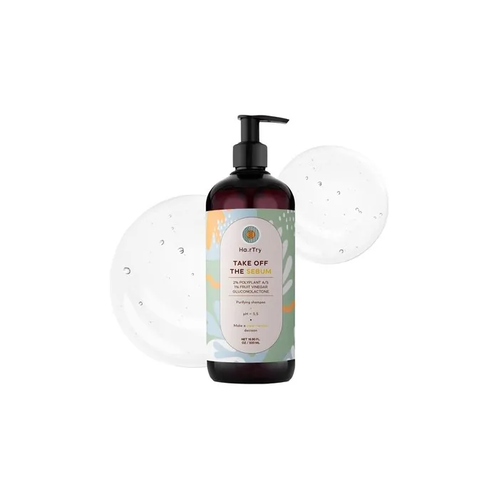 Hairtry Take Off The Sebum Deep-Cleansing Shampoo for Oily Scalps and Volume
