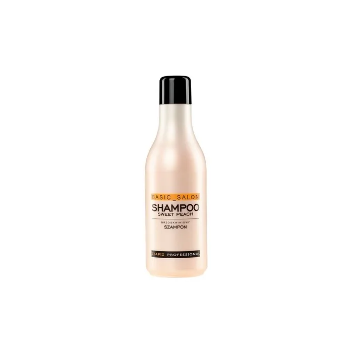Stapiz Basic Salon Shampoo Sweet Peach 1000ml - Professional Hair Care