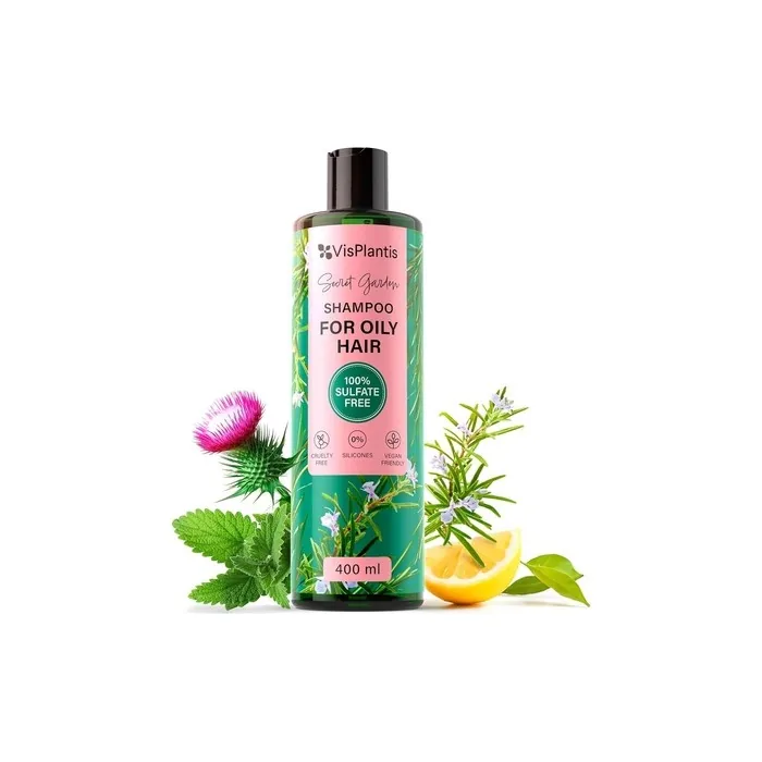 Vis Plantis Rosemary Shampoo for Greasy Hair 400ml