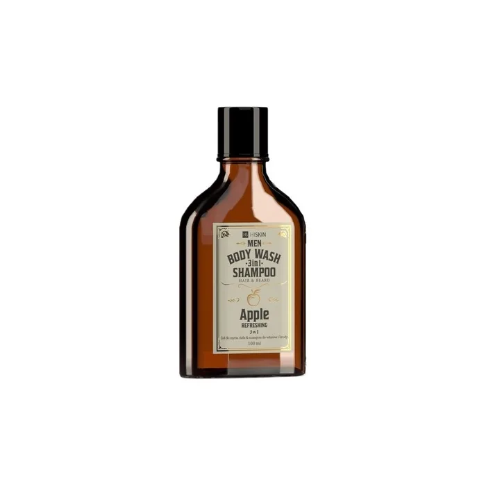 Hiskinmen Whisky 3in1 Body Wash And Shampoo For Hair And Beard Apple 100ml